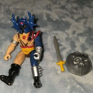 Vintage 1983 LJN AD&D Advanced Dungeons Dragons Warduke 100% Complete Figure